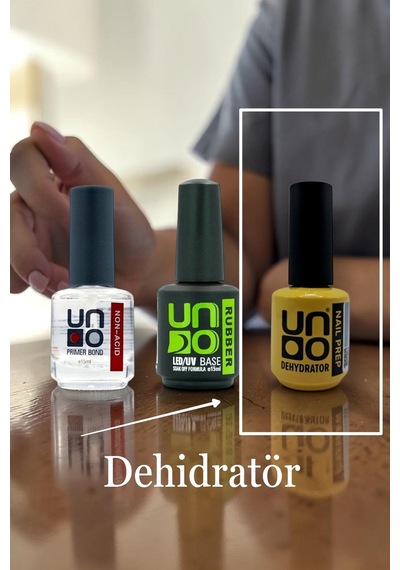 Uno Dehidratör Nail Prep 15ml Protez Tırnak Hazırlık Dehidratör