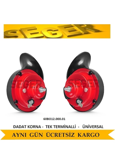 Dadat Korna Seti Standart Tip 12 Volt Seger 60Bo Tek Terminal