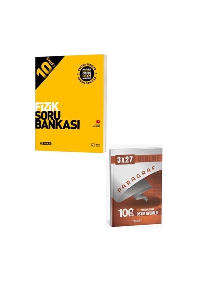 Hız 2027 10. Sınıf Fizik Soru Bankası+ Anla Kazan Paragraf