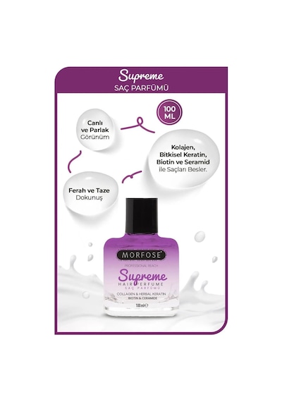 Supreme Saç Parfümü 100 Ml - Mat Ve Kuru Saçlar İçin - Mrfs Diğer