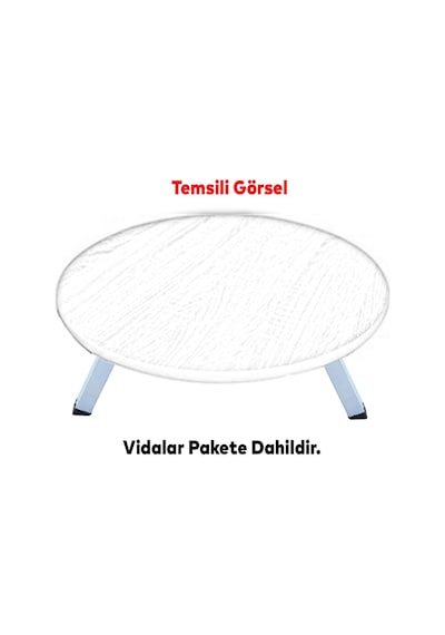 Badem10 Sofra Ayağı 25 Cm Metal Plastik Siyah Taban Katlanır Yer Sofrası Sini Altı Mobilya Ayak Sehpa Masa 6395751