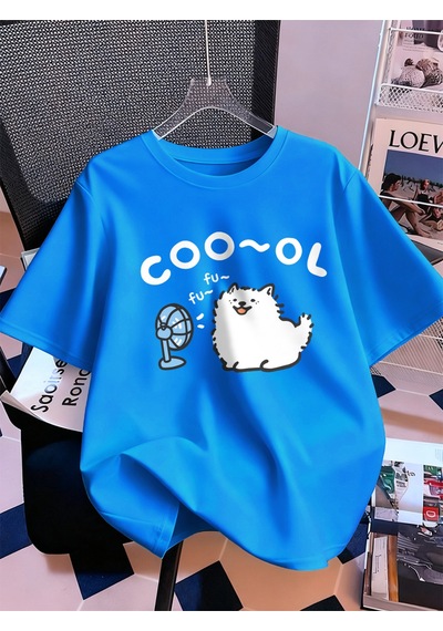 Noıssey Urban Pop Graphic Kadın Tişört Koleksiyonukod 5134 Bebe Mavi