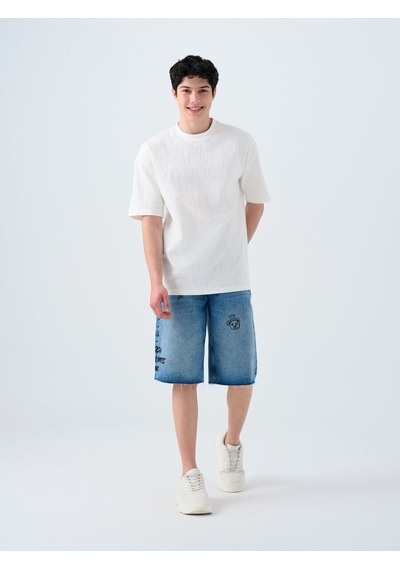 LOFT Baggy Fit Erkek Şort Lf2039640 Q1.v1 Denim