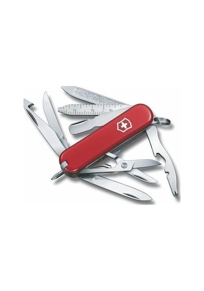Victorinox 58 Mm Uzunluğunda Çok Fonksiyonlu Kamp Çakısı Pratik Kullanım Kırmızı