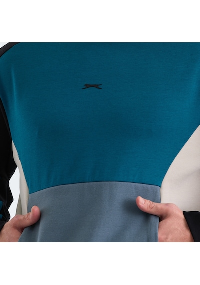 Slazenger VITALI Erkek  Petrol Sweatshirt