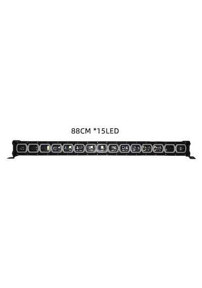 Space Offroad Sis Lambası 88cm Beyaz-amber Angelli 12-32v 450w Adet / Lass333