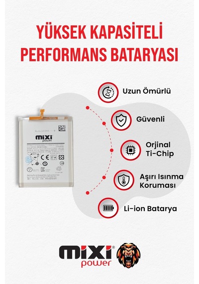 Samsung Galaxy A70 /70s Uyumlu Tam Kapasite Batarya 1 Yıl Garantili