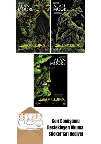 Swamp Thing Efsanesi: 5. Cilt + Swamp Thing Efsanesi: 3. Cilt + Swamp Thing Efsanesi: 1. Cilt