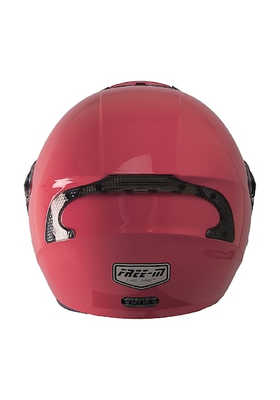 Motosiklet Açık Kask - Ultra Hafif 820gr - Ece Belgeli- Buff li Pembe