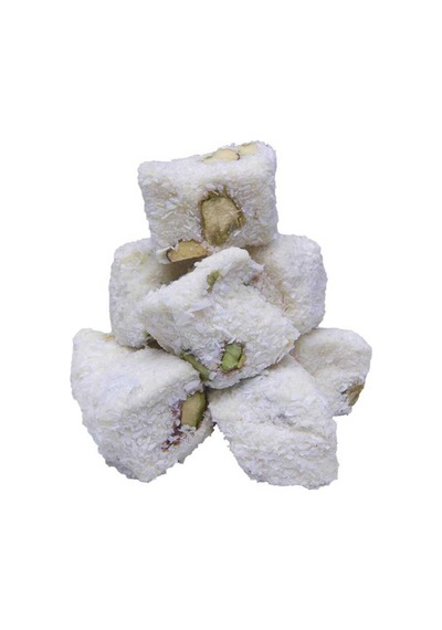 Safranlı Duble Antep Fıstıklı Lokum Çifte Kavrulmuş %100 Pancar Şekeri 250 Gr - 879977613