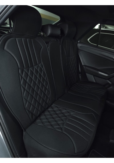 Toyota Corolla Yeni Lüx Oto Koltuk Minderi Ön Arka 5'li Set Elegance Serisi Siyah