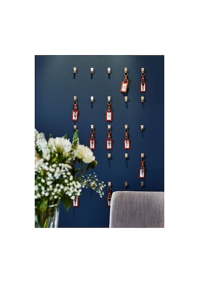 Ikea Blecka Kanca, Nikel Kaplama, 3,9 Cm, 4 Adet