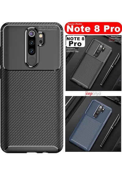 Xiaomi Redmi Note 8 Pro Elde Kaymayan Kamera Korumali Kilif 395556660
