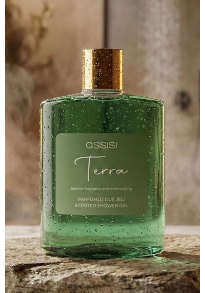 Terra Parfümlü Duş Jeli 475 Ml Kadın & Erkek İçin Kalıcı Koku, Nemlendirici Duş Jeli Diğer
