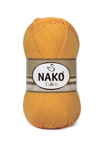 Calico- 01380 Oksit Sarı- 5'li Paket - 100gr/240m - El Örgü İpi - Amigurimi-hırka- Kazak- Şal-bebek İpi