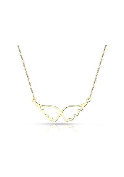 Kuyumcudukkani Melek Kanadı Kolye-20032-g Gold