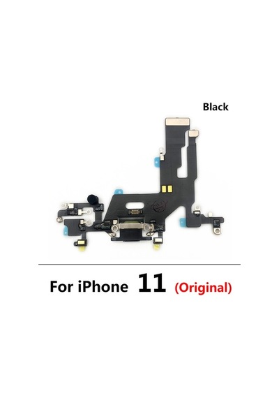 Apple iPhone Uyumlu  11 Full Şarj Soketi  Siyah