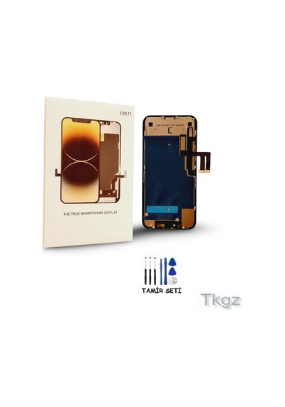Tkgz Apple Uyumlu iPhone 16 Pro Max Lcd Ekran Dokunmatik Service Pack Kaliteli Lcd + Tamir Seti