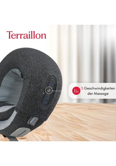 Terraıllon - Boyun Masajı, Boyun Ve Boğaz Masajı Yastığı, Shiatsu Masajı, 3 Masaj Hızı, 2 Dönüş Yönü, İsteğe Bağlı Isıtma, Ayarlanabilir Kayış, Usb-c Terraıllon - Boyun Masajı, Boyun Ve Boğaz Masajı Yastığı, Shiatsu Masajı, 3 Masaj Hızı, 2 Dönüş Yönü, İsteğe Bağlı Isıtma, Ayarlanabilir Kayış, Usb-c