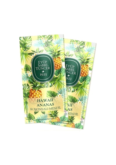 Hawaii Ananas Kolonyalı Mendil 150'li (küçük Boy)