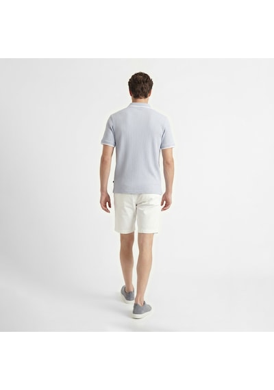 Nautica Erkek Mavi Regular Fit Polo Yaka T-shirt Düz K65345t Mavi