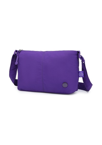 Smart Bags Mikro Poly Kumaş Postacı Kadın Çantası 3333 Mor