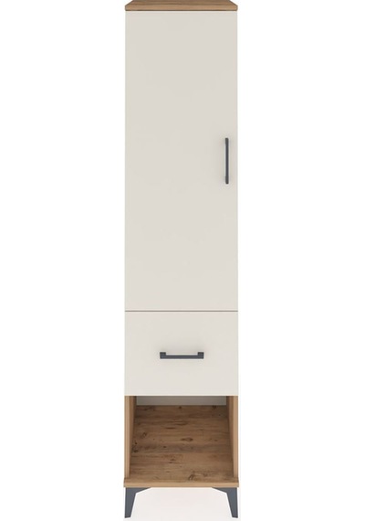 Hyperion Dolap 2 Raflı Tek Çekmeceli Tek Askılı 44x44x195 Çam-aytaşı Atlas Çam