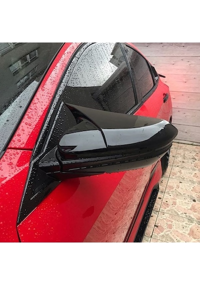 Honda Civic Fc5 Yarasa Ayna Kapağı Piano Black Plastik
