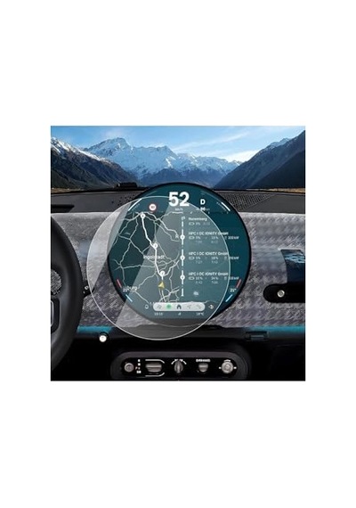 Mini Cooper/countryman İle Uyumlu 2024 2025 Navigasyon Ve Bilgi Ekranı 9h Nano Ekran Koruyucu