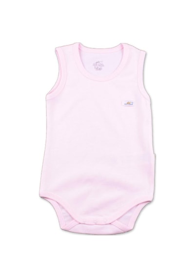 Albimini Minidamla Penye Askılı Body (2-4 Yaş) 43154 Pembe