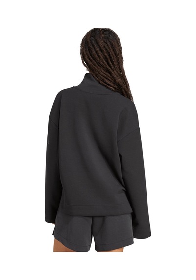 Jm1659-k Adidas W All Szn Sl Qz Kadın Sweatshirt Siyah Jm1659-k Siyah
