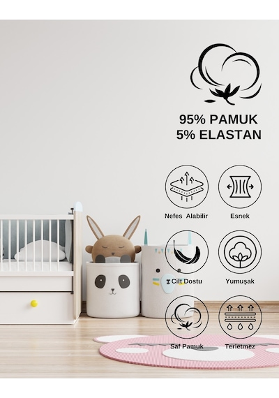 Alya Underwear Balıkçı Yaka Pamuklu Fitilli Kumaş Çocuk Kaşkorse Unisex Body Turuncu