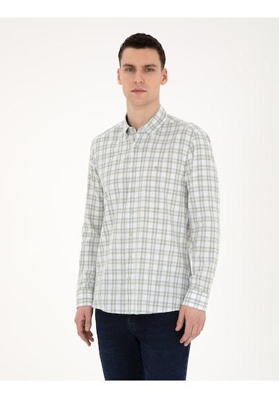 Pierre Cardin Erkek Çağla Gömlek Desenli 50284266-vr016 Çağla Yeşili Pierre Cardin Erkek Çağla Gömlek Desenli 50284266-vr016 Çağla Yeşili