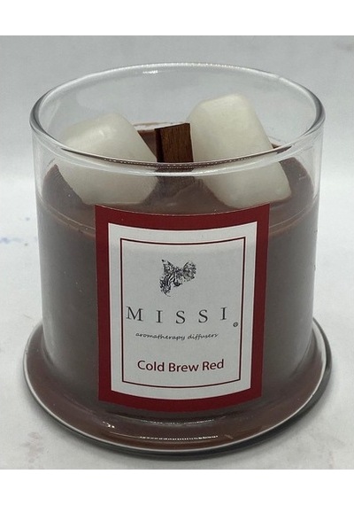 Missi Ahşap Fitilli Cold Brew Coffe Vegan Mum