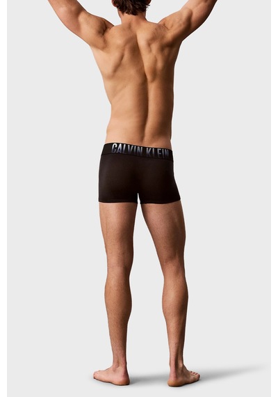 Calvin Klein Logolu 3 Pack Boxer Lv00nb46266d4 Erkek Boxer Lv00nb4626 6d4 Siyah