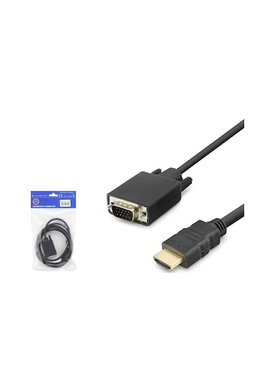 Hdmı To Vga Çevirici Adaptör Görüntü Kablosu Sessiz