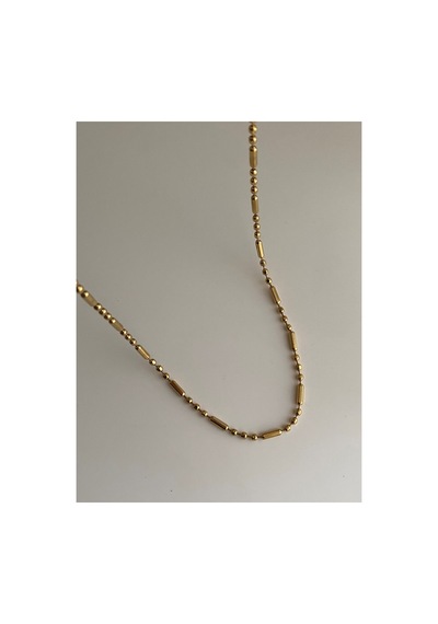 Çelik Gold Topçuk April Zincir Kolye 60 Cm -kararma Yapmaz- Altın