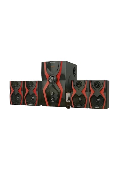 Ts-40 Serisi Bluetoothlu 4+1 Dijital Ekran Radyolu Usb Tf Destekli Ses Sistemi 52 Watt