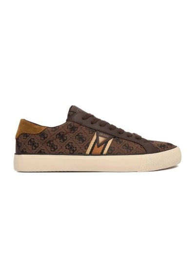 Guess Davor Erkek Sneaker Fmpdavfal12 Kahve