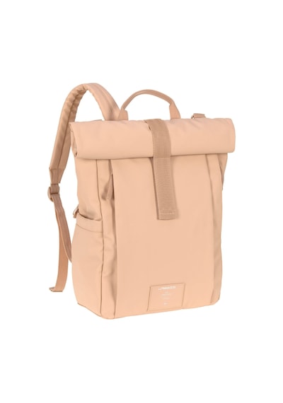 Lassig Rolltop Up Bebek Bakım Sırt Çantası Peach Rose Somon