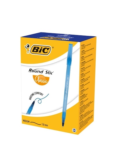 Bic Round Tükenmez Kalem 60Lı Paket Mavi