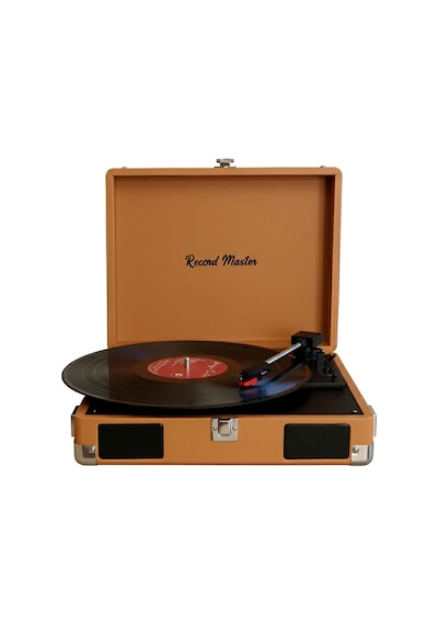 Record Master Rm-311 Kahverengi Renkli Pikap - Tüm Plaklar İle Uy