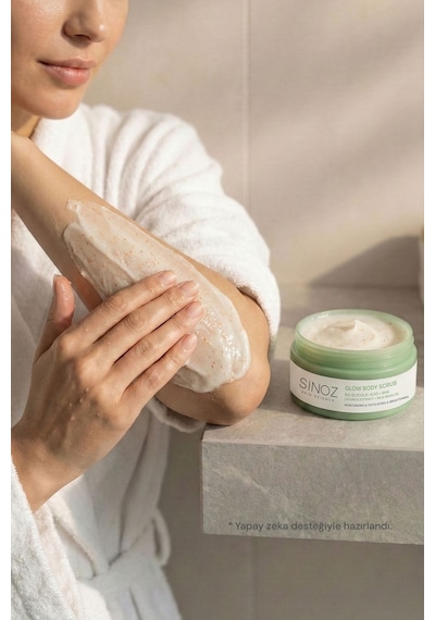 Sinoz Nemlendirici Arındırıcı ve Aydınlatıcı Glow Vücut Peelingi %5 Glikolik Asit 200 G