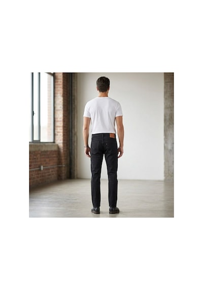 Levi's 501 %100 Coton Klasik Erkek Jean Pantolon- 2442-- Siyah