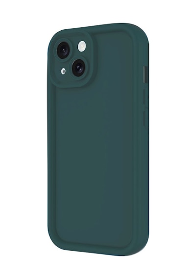 Apple Uyumlu iPhone 16 Kılıf Viera Seri Silikon Kapak Koyu Yeşil