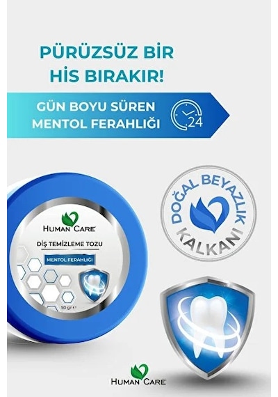 Humana Care Dıs Temızleme Tozu 50 Gr Menthol