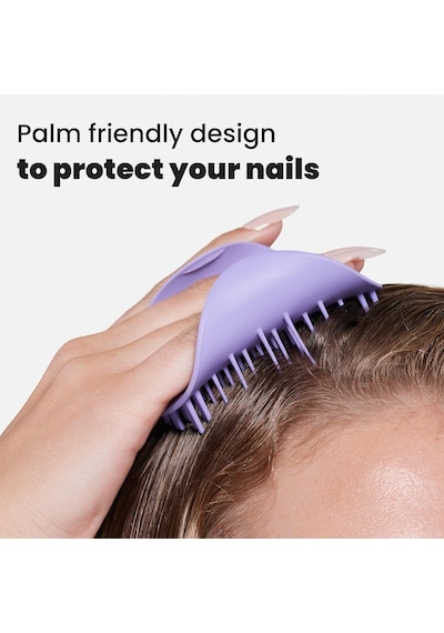 Scalp Brush Lilac Masaj & Saç Fırçası-tarak Islak Kullanım
