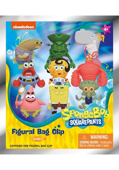 Sünger Bob Klipsli Figür Seri 4 63255