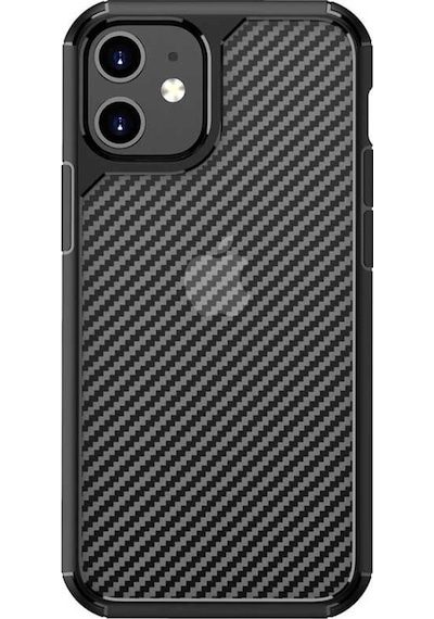 Apple Uyumlu iPhone 12 Mini Kılıf Zore Inoks Fiber Yüzey Tasarım Kılıf