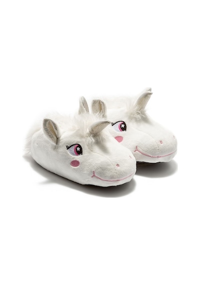 Twigy Pinky Çocuk Hayvanlı Panduf Beyaz 22/29 CC0671 Beyaz